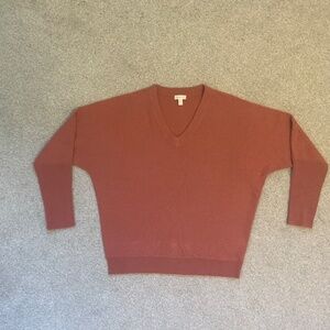 Garnet Hill Cashmere sweater
